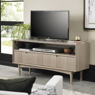 Bentley Designs Dansk Scandi Oak Entertainment Unit | Taylors on the High Street